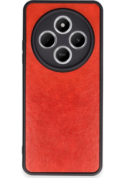 Xiaomi Redmi 14C Uyumlu Derili Dizayn Kamera Korumalı | A+ Kalite Silikon Kapak