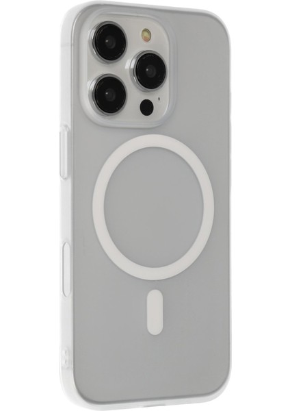 iPhone 16 Pro Max Uyumlu Kılıf Sert Pc Slim Ultra Ince Sararmaz Magsafe Kapak