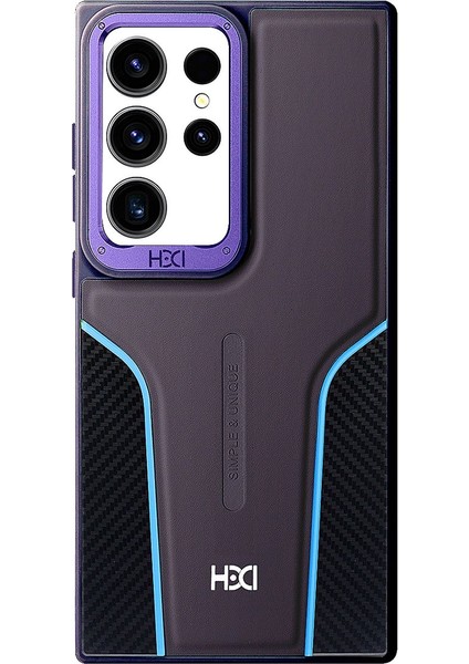 Samsung Galaxy S24 Ultra Kılıf HBC-264 Lambor Karbon Fiber Sport Kapak