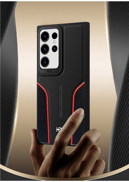 Samsung Galaxy S24 Ultra Kılıf HBC-264 Lambor Karbon Fiber Sport Kapak fırsatları