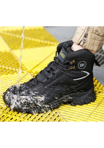 Çelik Burunlu, Ezilme ve Delinme Önleyici ve Su Geçirmez Iş Ayakkabıları (Yurt Dışından) indirimleri