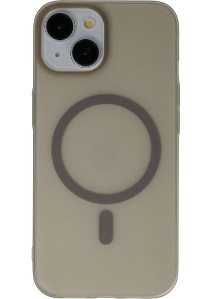iPhone 15 Uyumlu Kılıf Sert Pc Slim Ultra Ince Sararmaz Magsafe Kapak