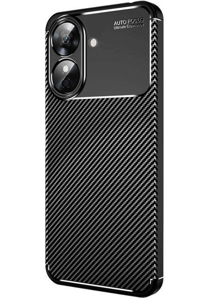 Realme Note 60 Uyumlu Karbon Tasarımlı A++ Kalite Korumalı Kılıf