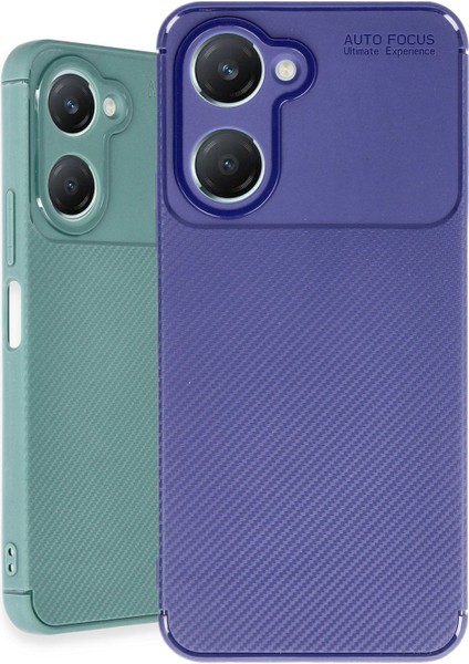 Vivo Y18 Uyumlu Karbon Tasarımlı A++ Kalite Korumalı Kılıf modelleri