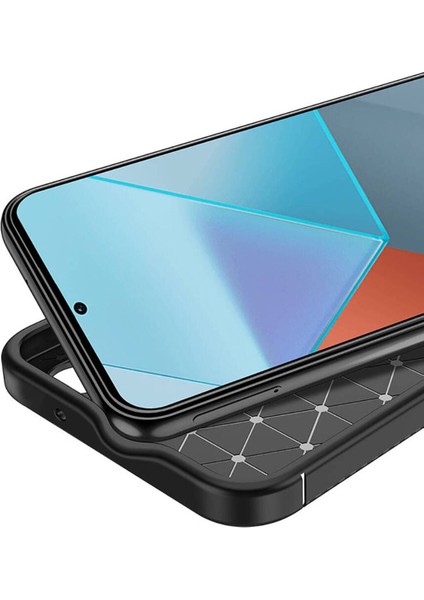 Xiaomi Redmi Note 13 Pro 4g ve Poco M6 Pro 4g Uyumlu Kamera Korumalı Iz Yapmaz Kapak