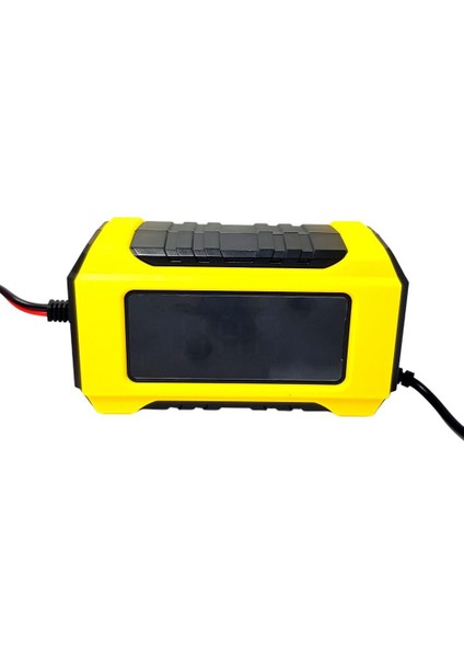 UC-C120501B Sarı 12VOLT 6AMPER LCD Göstergeli Akıllı Akü Şarj Cihazı