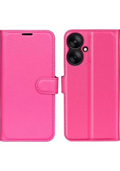 Xiaomi Redmi 13C 5g Kılıf Deri Telefon Kapağı Litchi Doku-Gül Için (Yurt Dışından) fiyatları