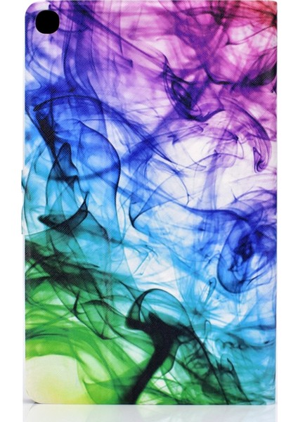 Galaxy Tab S6 Için Dikiş Ipliği Deri Kılıf Galaxy Tab S6 Lite Için (Yurt Dışından)
