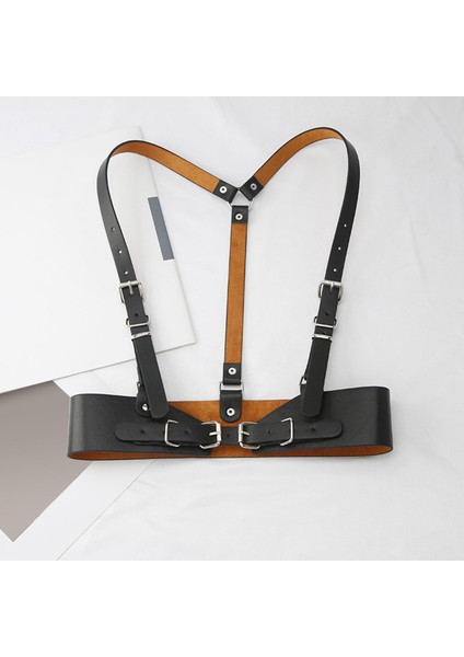 Pu In Bel Göğüs Altı Yelek Steampunk (Yurt Dışından) fiyatları