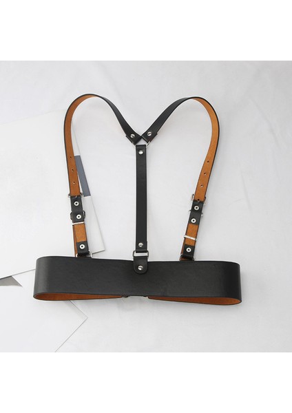 Pu In Bel Göğüs Altı Yelek Steampunk (Yurt Dışından) modelleri