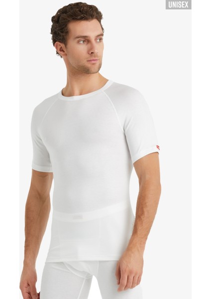 Unisex Termal Tişört 2. Seviye 9258 - Beyaz fiyatları