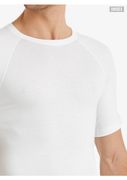 Unisex Termal Tişört 2. Seviye 9258 - Beyaz