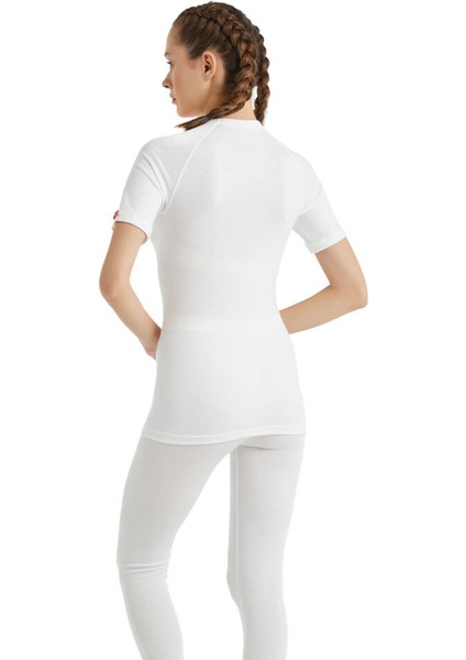 Unisex Termal Tişört 2. Seviye 9258 - Beyaz