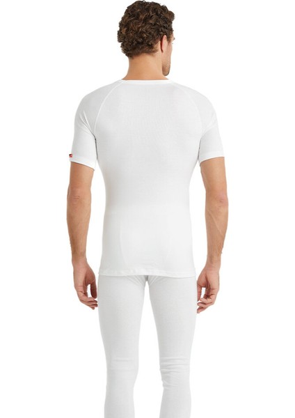 Unisex Termal Tişört 2. Seviye 9258 - Beyaz