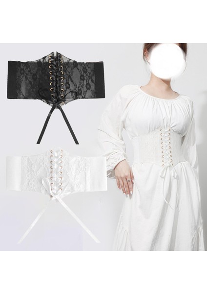 Bayanlar Için Şık Bel Bağcıklı Geniş (Yurt Dışından)