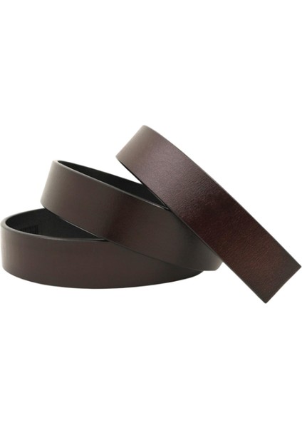 Bemer Kayışı Tokalaşmadan 1 3/8 "genişlik Sadece Unisex Pu Deri Kemer Toka (Yurt Dışından)