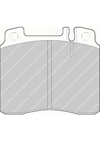 FDB800 Fren Balatası Ön S-Class W140 91-98 C140 92-98 0024200420