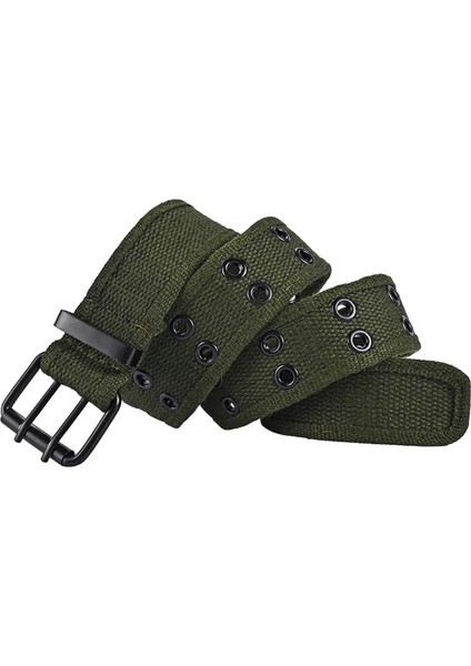 Çift Grometli Dokuma Bel Moda Flört Için 120CM Yeşil (Yurt Dışından) indirimleri