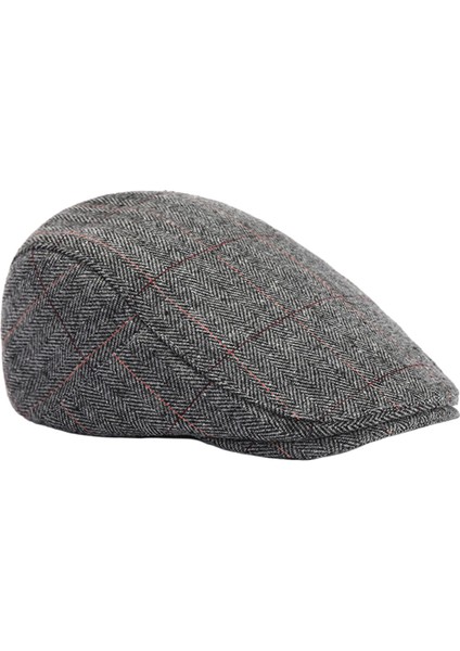 Ş Ş Hediye Sı Erkekler Ekose Düz Kap Açı Balıkçılık Açık Gri (Yurt Dışından)