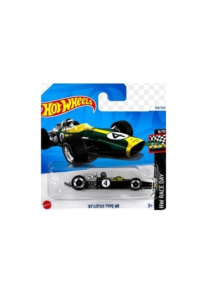 Tekli Arabalar '67 Lotus Type 49 HTD99