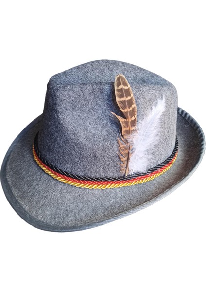 Fedora Ş Derby Dekoratif Kışlı Gri (Yurt Dışından) indirimleri