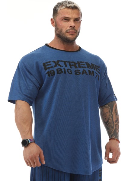 Oversize Pamuklu Spor T-Shirt Bgsm 3330