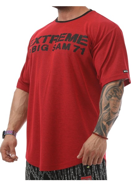 Oversize Pamuklu Spor T-Shirt Bgsm 3330 modelleri