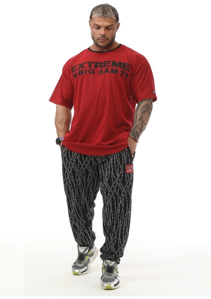 Oversize Pamuklu Spor T-Shirt Bgsm 3330 indirimleri