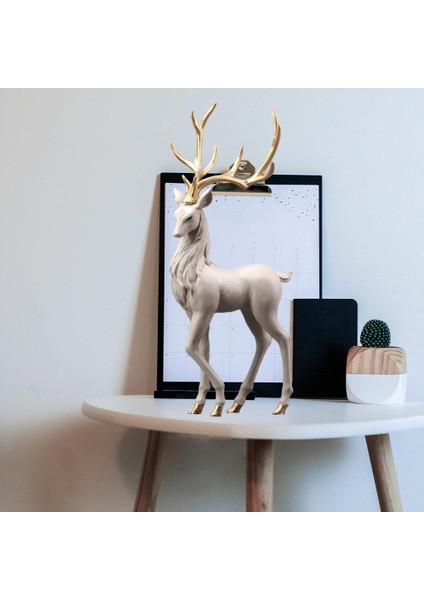 Modern Ren Ği Süsleri Dekorasyonu Noel Elk Heykeli (Yurt Dışından) modelleri