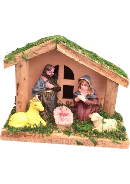 Doğum Figürleri Koleksiyonu Hediyeler Reçine Noel Figürü El Sanatları Noel (Yurt Dışından) indirimleri