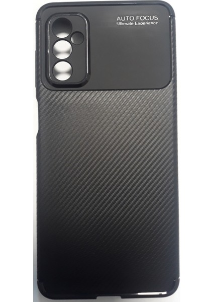 Samsung M52 Karbon Görünümlü Dayanıklı Lüx Silikon Kılıf