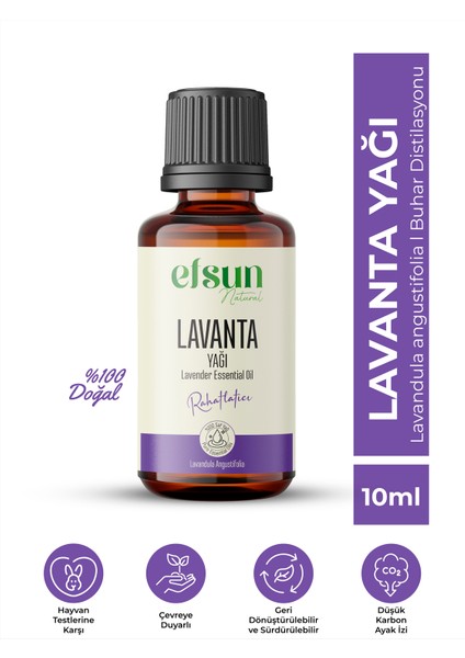 Lavanta Uçucu Yağı %100 Doğal Saf 10 ml