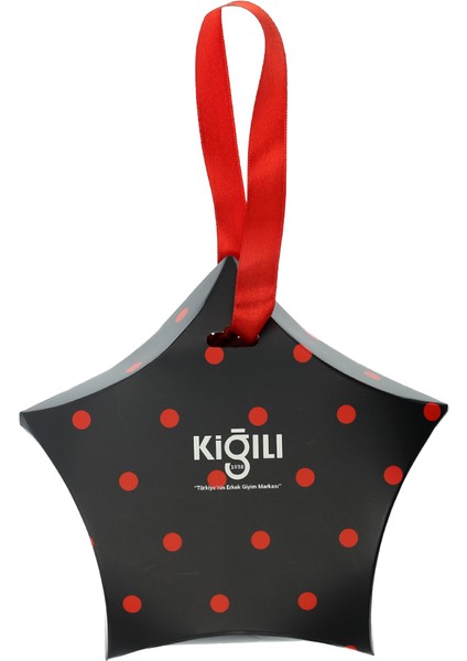 Tekli Puantiye Desenli Pamuklu Dikişsiz Çorap