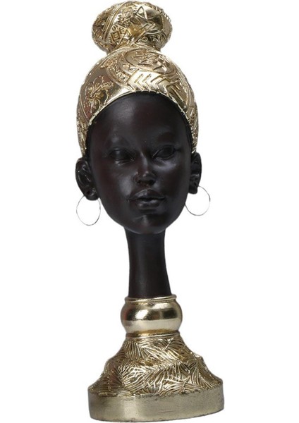 Afrika Heykelcik Modern Afrika Kadın Heykeli Mumluk Olmadan Yoga Dekor Için (Yurt Dışından) fırsatları