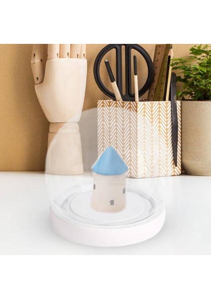 Hatı Için Taban Kabı ile Temizle Küçük Dekor Kadın Çapı 18 cm (Yurt Dışından)