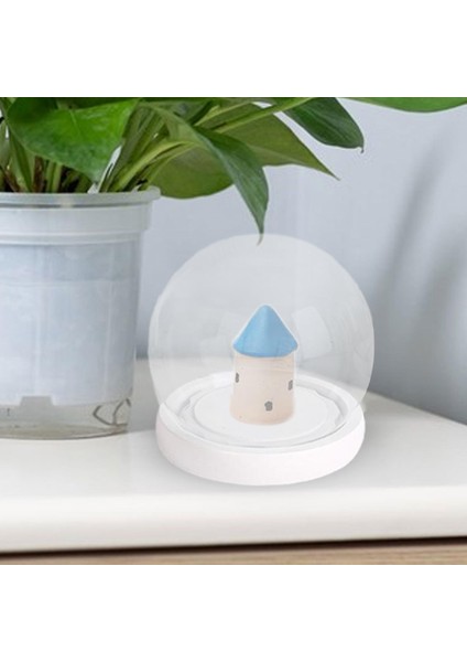 Hatı Için Taban Kabı ile Temizle Küçük Dekor Kadın Çapı 18 cm (Yurt Dışından)