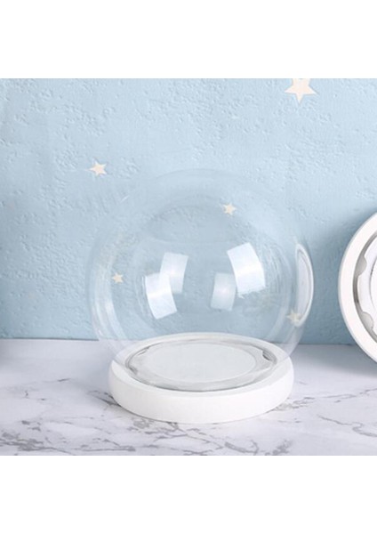 Hatı Için Taban Kabı ile Temizle Küçük Dekor Kadın Çapı 18 cm (Yurt Dışından)