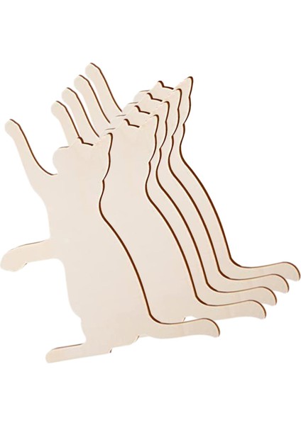 5 Ahşap Ği Tamamlanmamış Şekil Boş (Yurt Dışından) fırsatları