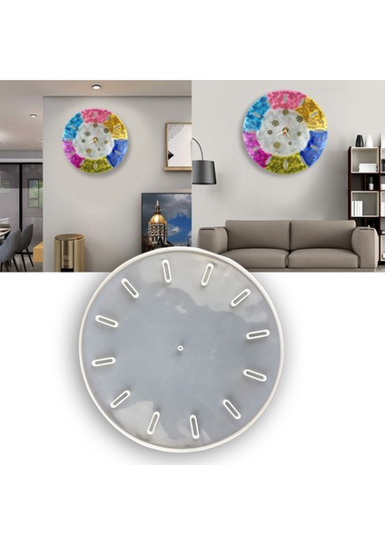 , Saat Reçine Epoksi .4cm Gri (Yurt Dışından) indirimleri