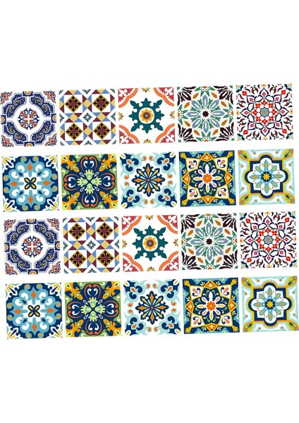 20X Karosu Sticker Mutfak Karosu Çıkartmaları Su Geçirmez #1 15X15CM 20 (Yurt Dışından)