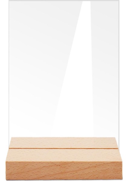 10X Şeffaf Akrilik Yer Kartları Parti Resepsiyon Dekorasyonu Için Boş Işaretler Dikdörtgen (Yurt Dışından) modelleri