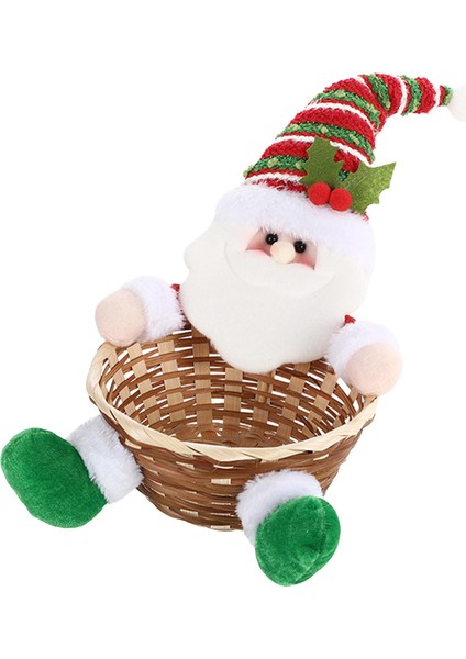 Meyve Sepeti Dekorasyon Parti Noel Tatili Için Noel Depolama Sepeti C (Yurt Dışından) fiyatları