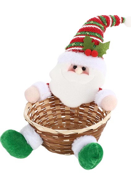 Meyve Sepeti Dekorasyon Parti Noel Tatili Için Noel Depolama Sepeti C (Yurt Dışından) modelleri