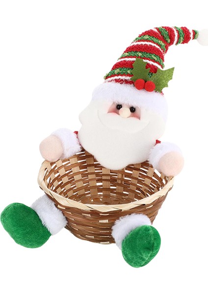 Meyve Sepeti Dekorasyon Parti Noel Tatili Için Noel Depolama Sepeti C (Yurt Dışından) fırsatları