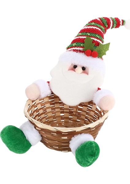 Meyve Sepeti Dekorasyon Parti Noel Tatili Için Noel Depolama Sepeti C (Yurt Dışından) indirimleri