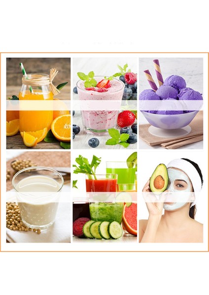 Taşınabilir Blender 600ML Elektrikli Meyve Sıkacağı Meyve Karıştırıcılar 4000MAH Ev ve Seyahat Için USB Şarj Edilebilir Smoothie Mini Blender-Beyaz (Yurt Dışından)