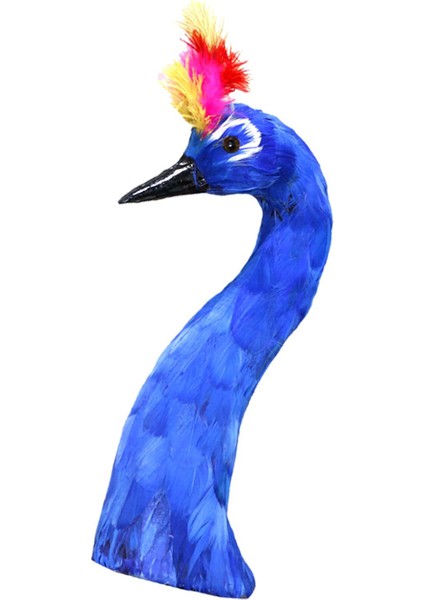 Tavuskuşu Heykeli Süs Heykelcik Heykel Kabine, Oturma Odası, Dekor Mavi (Yurt Dışından)