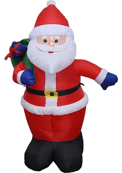 LED Işıklı Noel Şişme Noel Baba (Yurt Dışından)