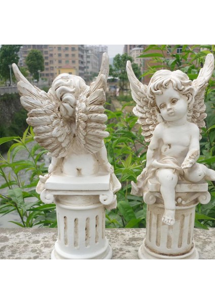 2 Heykelleri Açı Veranda Için Roma Sütunu Figürleri (Yurt Dışından) fiyatları