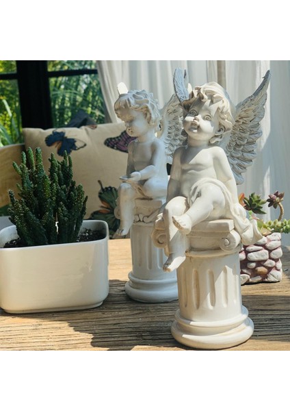 2 Heykelleri Açı Veranda Için Roma Sütunu Figürleri (Yurt Dışından) fırsatları